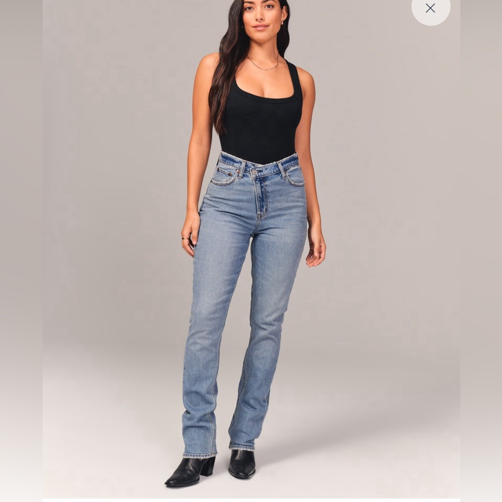 Curve Love Ultra High Rise 90s Straight Jean